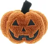 LED Deko "Halloween Kürbis" aus Teddystoff, Herbstdeko, Produktbild-Vorschau 2