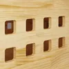 Hundebox aus Massivholz Kiefer&Stahl 80x60x60cm, Produktbild-Vorschau 6