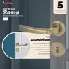 DOMINO Türgriff Drückergarnitur BB-Buntbart Set | Produktbild-Vorschau 6