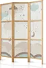 A three-panel room divider with a cloudy night sky design. Anteprima dell’immagine prodotto