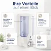 Distributore di sapone ricaricabile a parete con finestra Anteprima dell’immagine prodotto 13