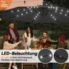LARS360 3,5m LED Sonnenschirm Ampelschirm Solar Produktbild-Vorschau 3