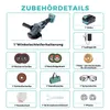 125mm akumulátorová úhlová bruska, bezkartáčový motor, Náhled obrázku produktu 3