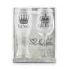 KING & QUEEN - Sklenice na víno a hrnek na pivo - sada pro Náhled obrázku produktu 14