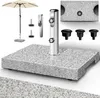 tillvex® Pied de parasol en granit avec poignée de Voir les images du produit 1