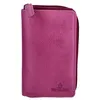 The Skandinavian Brand Damen Leder Geldbörse  fuchsia Produktbild-Vorschau 3