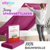 EllaTex Jersey Topper Spannbettlaken 140x200–160x200 Produktbild-Vorschau 2