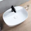 Lavabo da appoggio in Vetroceramica bianca lucida da Anteprima dell’immagine prodotto 11