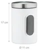 Relaxdays Vorratsdose, mit Deckel & Sichtfenster, 1,4 L, Produktbild-Vorschau 4