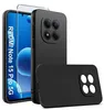 Etui Czarne Matowe Silikon Slim do Xiaomi Redmi Note 15 Pro Podgląd zdjęcia produktu 1