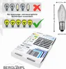 10x Stück E10 16V/3W Ersatzlampe für Schwibbogen, Produktbild-Vorschau 4