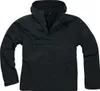 A black windbreaker jacket is shown against a white background. Anteprima dell’immagine prodotto