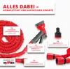 Grafner® 1/2" Flexibler Gartenschlauch 30 Meter rot inkl. Produktbild-Vorschau 2