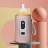 USB-Babyflaschenheizung, LCD-Bildschirm Temperatur präzise Produktbild-Vorschau 4