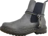 A single gray Rieker women's boot is shown against a white background. Produktbild-Vorschau