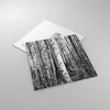 Bilder auf glas - Einteilig - Birken Wald Monochrom - Produktbild-Vorschau 2