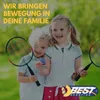 Best Sporting Kinder Tennis-Badminton-Set, 2 Schläger mit Produktbild-Vorschau 6
