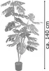 Decovego Künstliche Monstera, Kunstpflanze, 140 cm, Produktbild-Vorschau 6