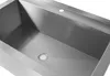 Tavolo HENDI con lavabo singolo - saldato, profondità 600 Anteprima dell’immagine prodotto 3