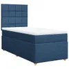 Boxspringbett mit Matratze Blau 80x200 cm Stoff Produktbild-Vorschau 1