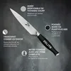 Zelite Couteau Cuisine, Couteau de Chef en Acier Inoxydable Voir les images du produit 2
