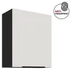 Küchen Hängeschrank 60 cm ARIA Weiss ultra matt + Schwarz Produktbild-Vorschau 1