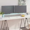 vidaXL Rehausse TV/moniteur verre vert 110x30x13 cm Voir les images du produit 2