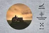 MuchoWow® Mauspad Mousepad Traktor - Landwirt - Nebel 50x50 Produktbild-Vorschau 2