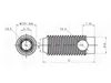 Gewindehülle - M12*31 - SS304 - Ebene, I-Typ Nut 8, VPE 100 Produktbild-Vorschau 3