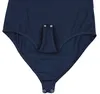 Alkato Damen Langarm Body Baumwolle Bodysuit mit Produktbild-Vorschau 4