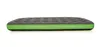A side view of a gray and green air mattress on a white background. Podgląd zdjęcia produktu