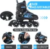 Inliner, Rollschuhe Inline Roller Skates mit 4 Größen Produktbild-Vorschau 4