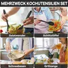Homikit set di utensili da cucina 7 pezzi in silicone Anteprima dell’immagine prodotto 7
