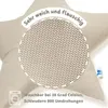 Pepi Kuschelkissen in Herz Form - Handgenäht Antiallergenes Produktbild-Vorschau 2