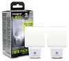 Lampes de nuit LED intégrées, lot de 2, avec prise, Voir les images du produit 8