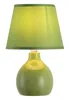 Abat-jour nuit vert E14 Ingrid 4477 Rabalux Voir les images du produit 1