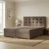 Boxspringbett 160x200 mit 2 Bettkästen, Kontinentales Bett Produktbild-Vorschau 3