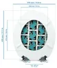 Sanfino® Premium WC Sitz "Blue Tiger" hochwertiger Produktbild-Vorschau 7