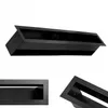 Kaminrost 10 x 50 cm, gerade, LUFT, schwarz, Kaminlüftung Produktbild-Vorschau 2