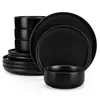 MALACASA, 12 pcs. service de table en porcelaine, set de Voir les images du produit 1