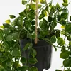 Mica Decorations Ficus hängende Kunstpflanze im Topf - H46 Produktbild-Vorschau 5
