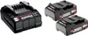 Metabo Basic Set Li-Ion Akku 18V 2x 2Ah Ersatzakku und Produktbild-Vorschau 1