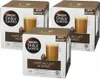 Three boxes of Nescafé Dolce Gusto coffee capsules are arranged diagonally. Voir les images du produit