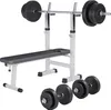 GORILLA SPORTS® Hantelbank - inkl. Hantelset 70g, Ablage, Produktbild-Vorschau 1
