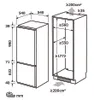 Exquisit Einbau-Kühl-Gefrierkombination EKGC270-70-NF-010E Produktbild-Vorschau 6