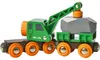 Brio Grüner Kranwagen mit Anhänger Produktbild-Vorschau 14