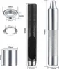 100er Ösenzange Set 10mm Metall Ösen Werkzeug für Stoff Produktbild-Vorschau 2