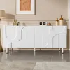 Merax Sideboard géométrique 4 portes, commode de salle à Voir les images du produit 2