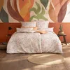 Estella Mako-Satin Bettwäsche 135x200 Nikola orange Paisley Produktbild-Vorschau 1