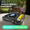 Extralink Campingkocher Gaskocher Tragbar Feldkocher Produktbild-Vorschau 2